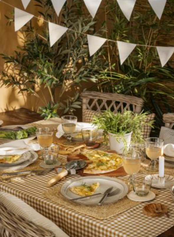 Place Mat Square Jute from IB Laursen