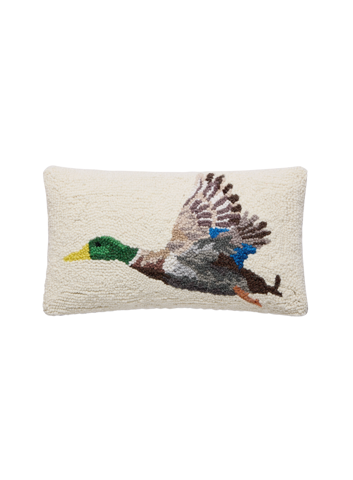 Peking Handicraft Mallard Flying Hook Pillow