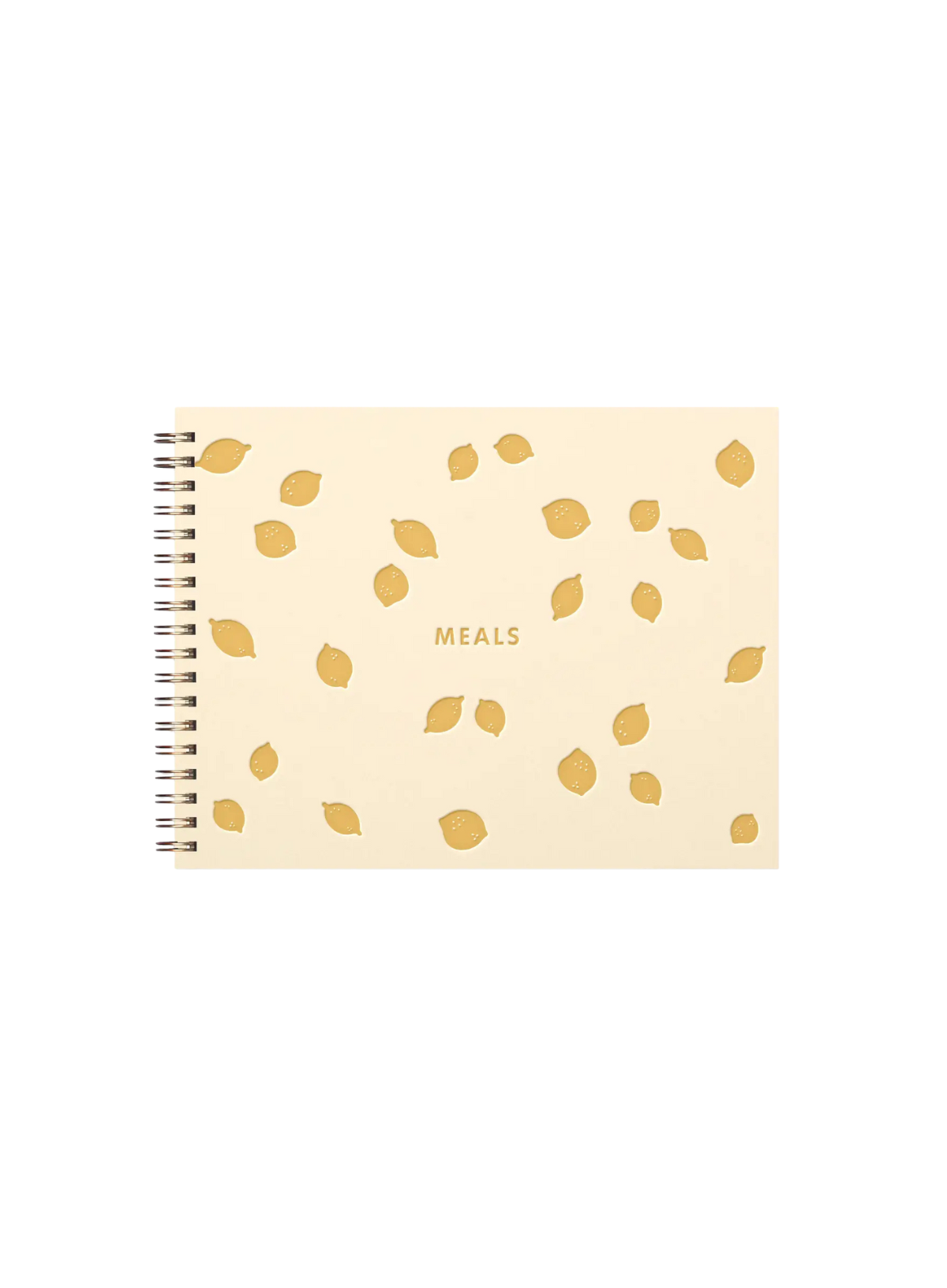 Lemon Pattern Meal Planner from Ruff House Print Shop
