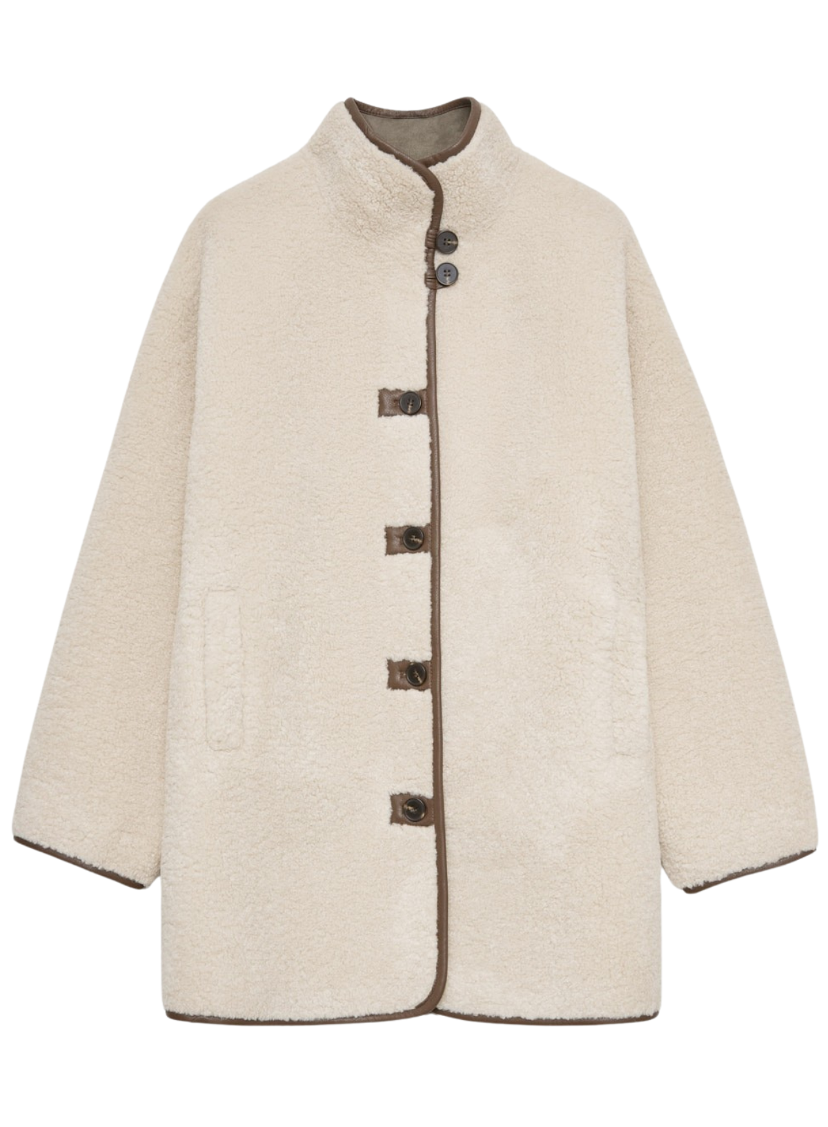 Yerse Marnie Ecru Coat