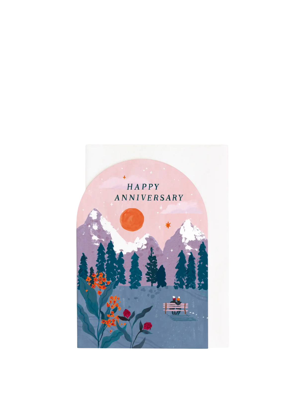 Anniversary Sunset Card from Sister Paper Co.