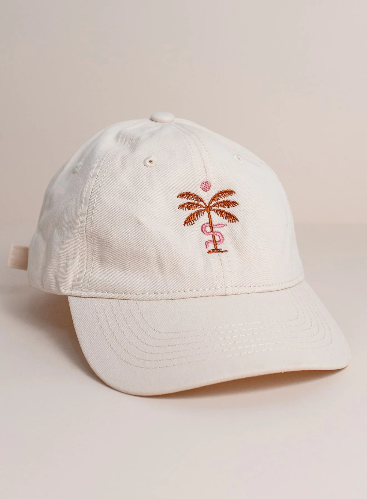 Palm Embroidered Cap from Cai & Jo