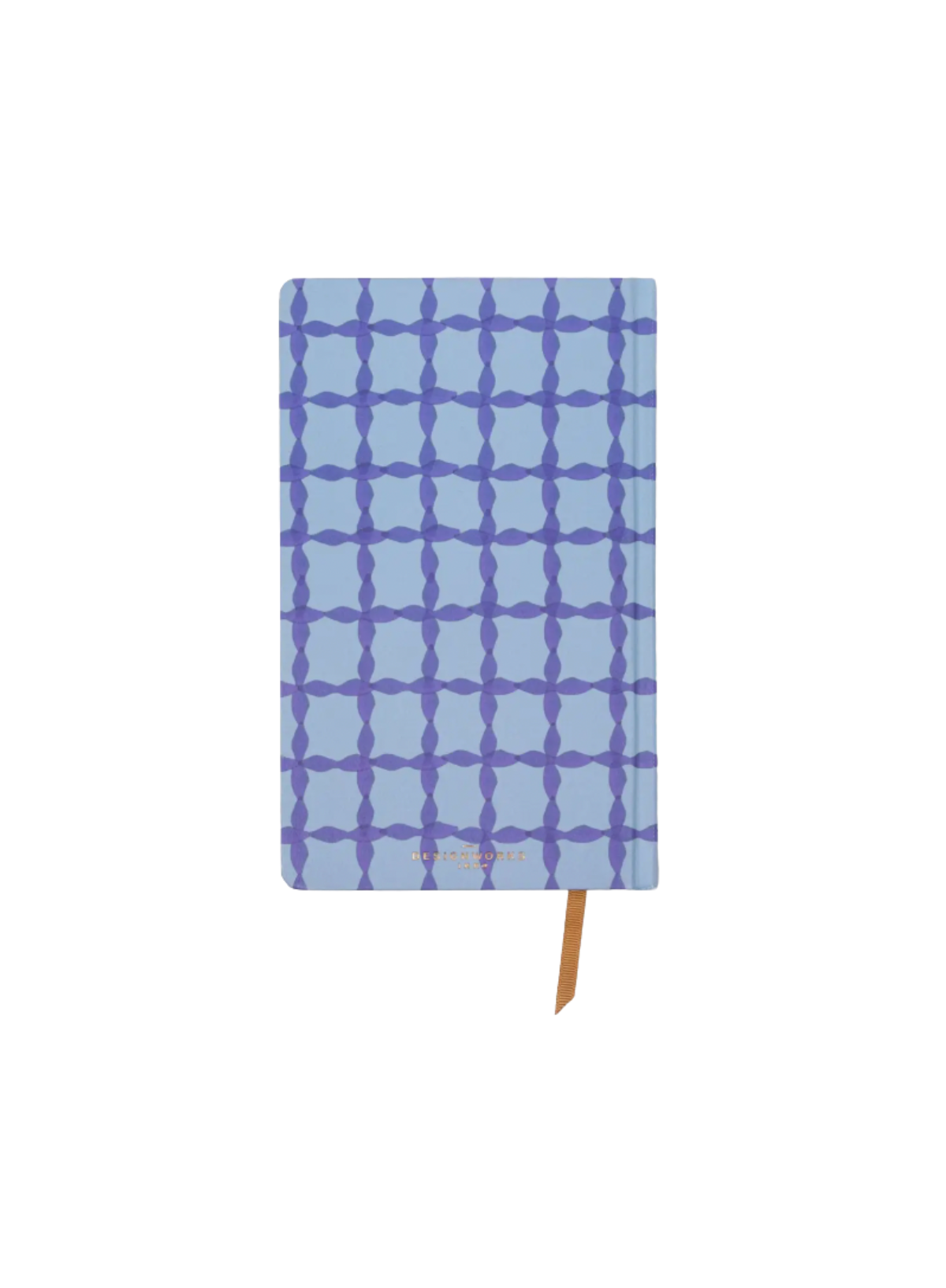 Designworks Tulip Journal Blue Lattice