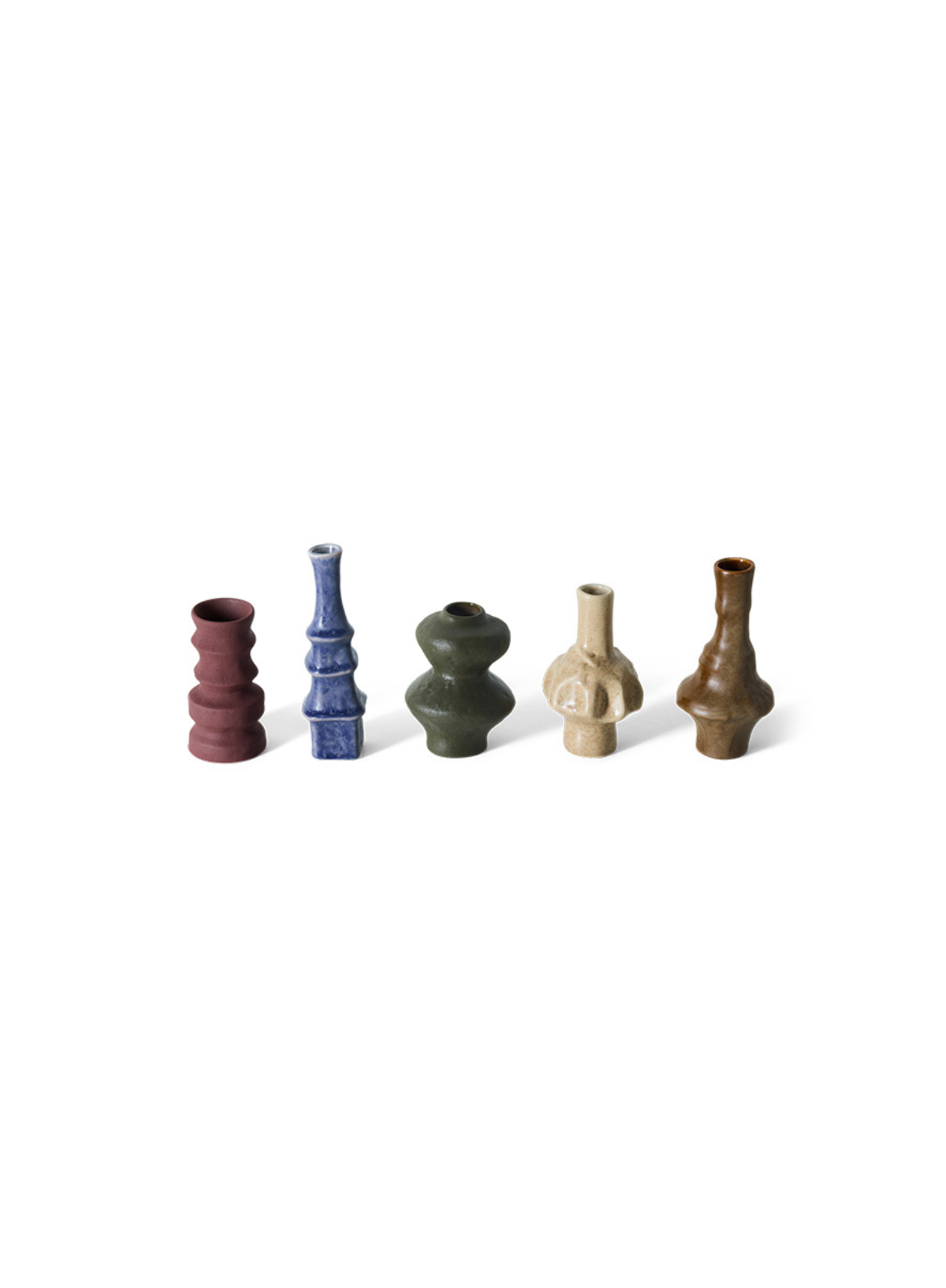 70s Ceramics Small Vase Palette HK Living