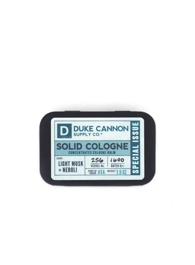 Solid Cologne - Light Musk + Neroli from Duke Cannon