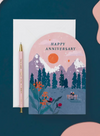 Anniversary Sunset Card from Sister Paper Co.