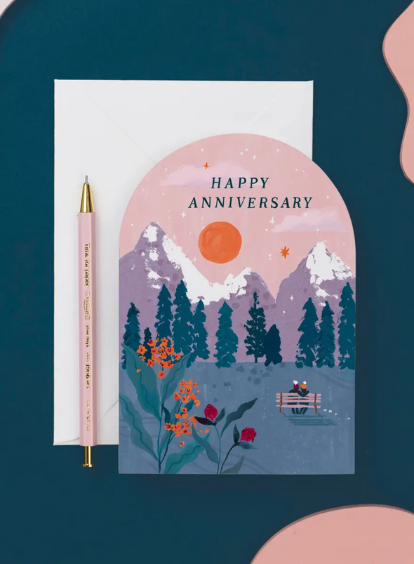 Anniversary Sunset Card from Sister Paper Co.
