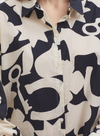 Lucky Charms Print Basic Shirt in Navy from Nice Things
