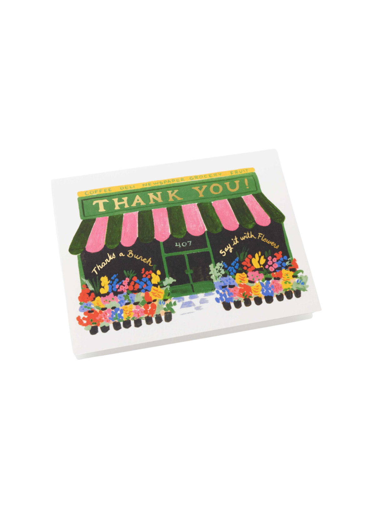 Flower Shop Thank You Card from Rifle Paper Co.