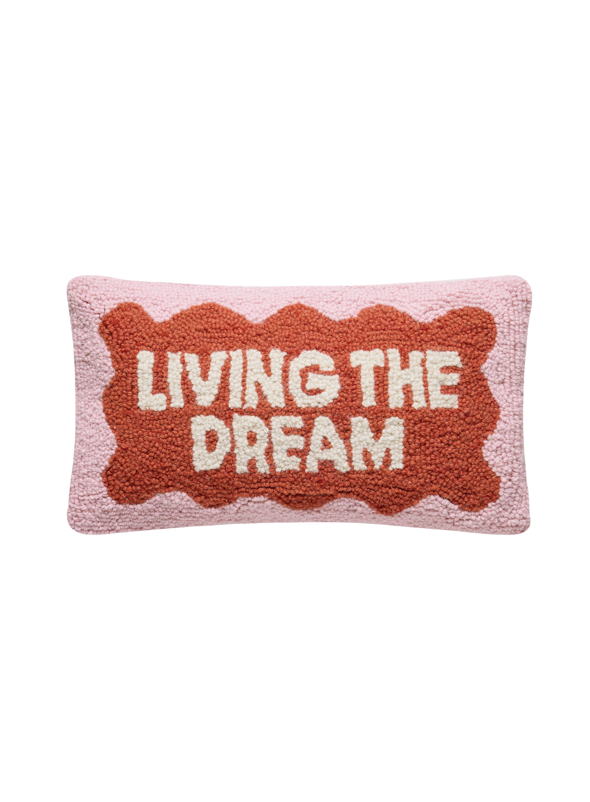 Peking Handicraft Living The Dream Hook Pillow by Ampersand