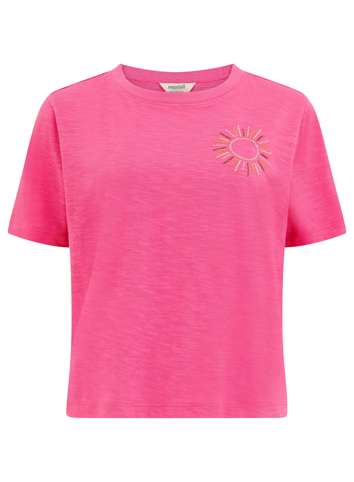 Sugarhill Shelby Boxy T- Shirt Hot Pink
