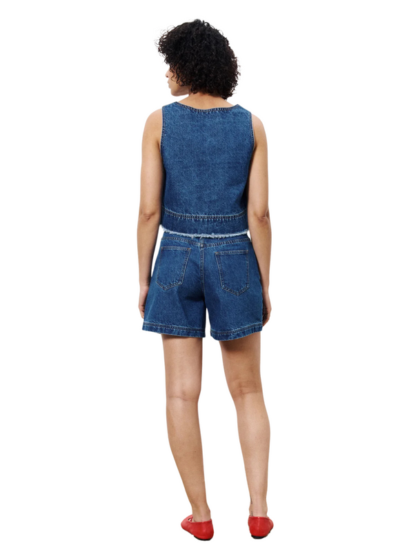 Nema Shorts in Blue Jean from FRNCH