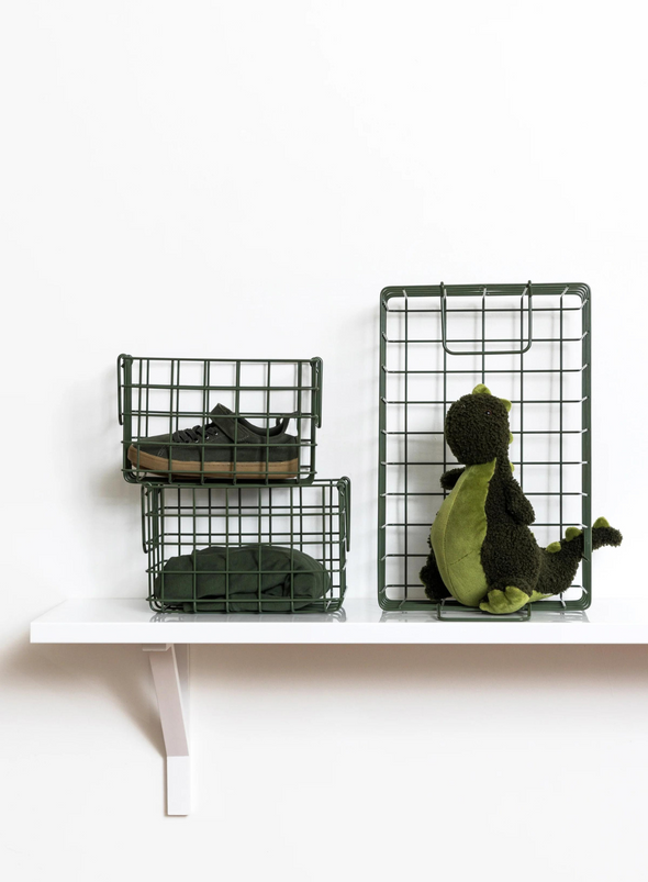 Wire Small Locker Basket from Mustard