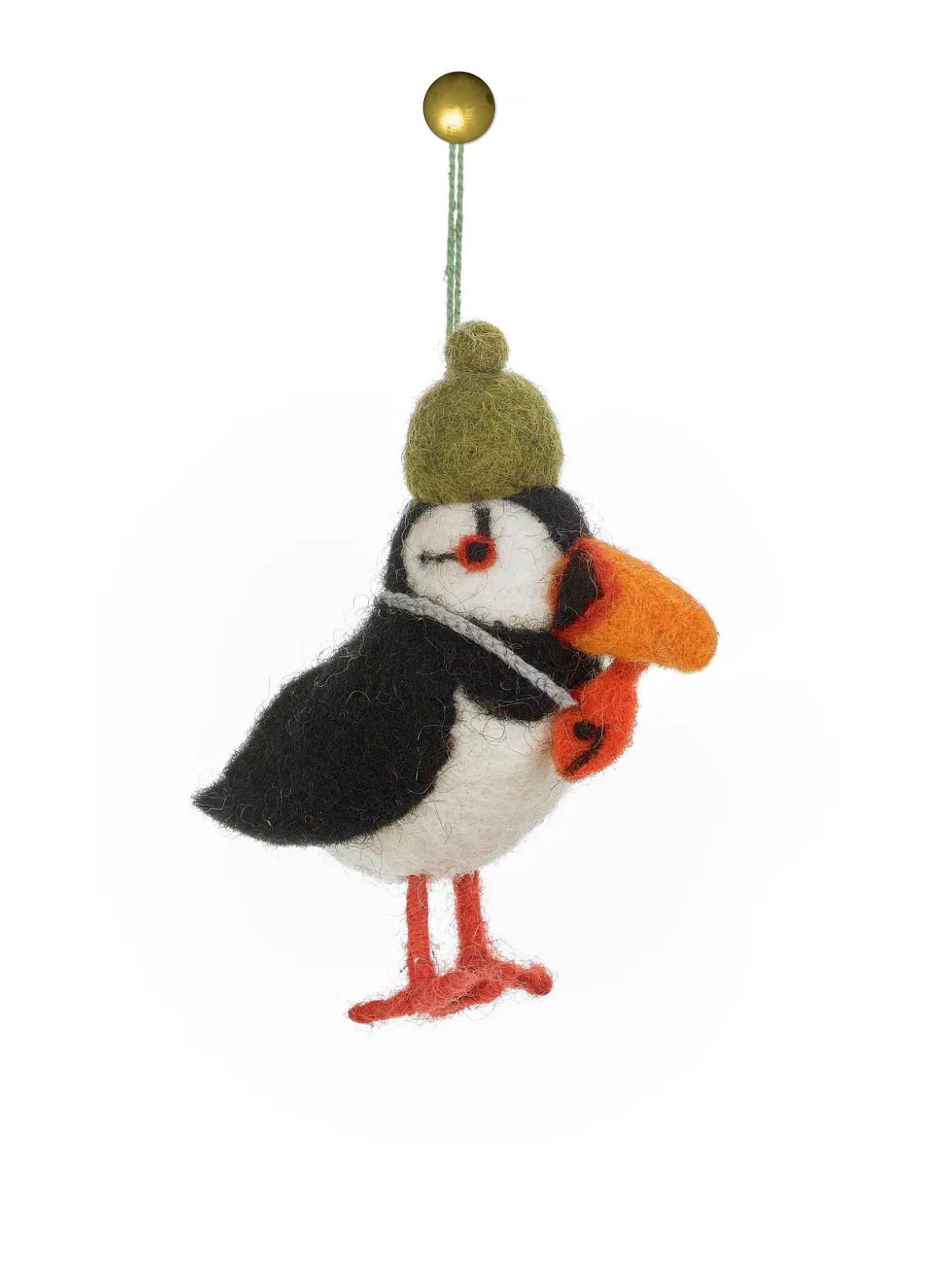 Felt So Good Paddy The Puffin Hanging Decoration