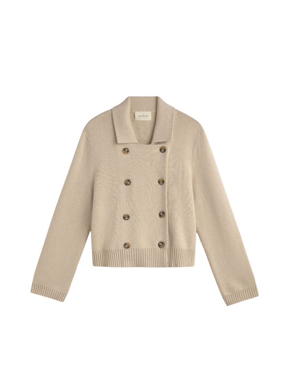 Cardi Trench in Beige from Ese O Ese