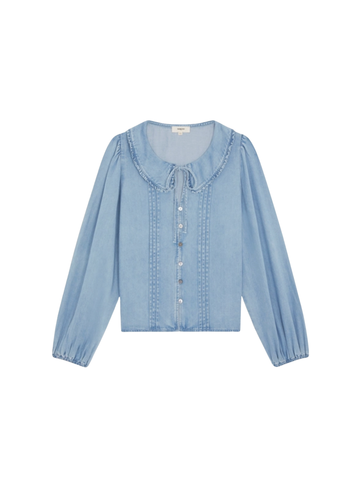 Suncoo Lazar Blouse in Denim
