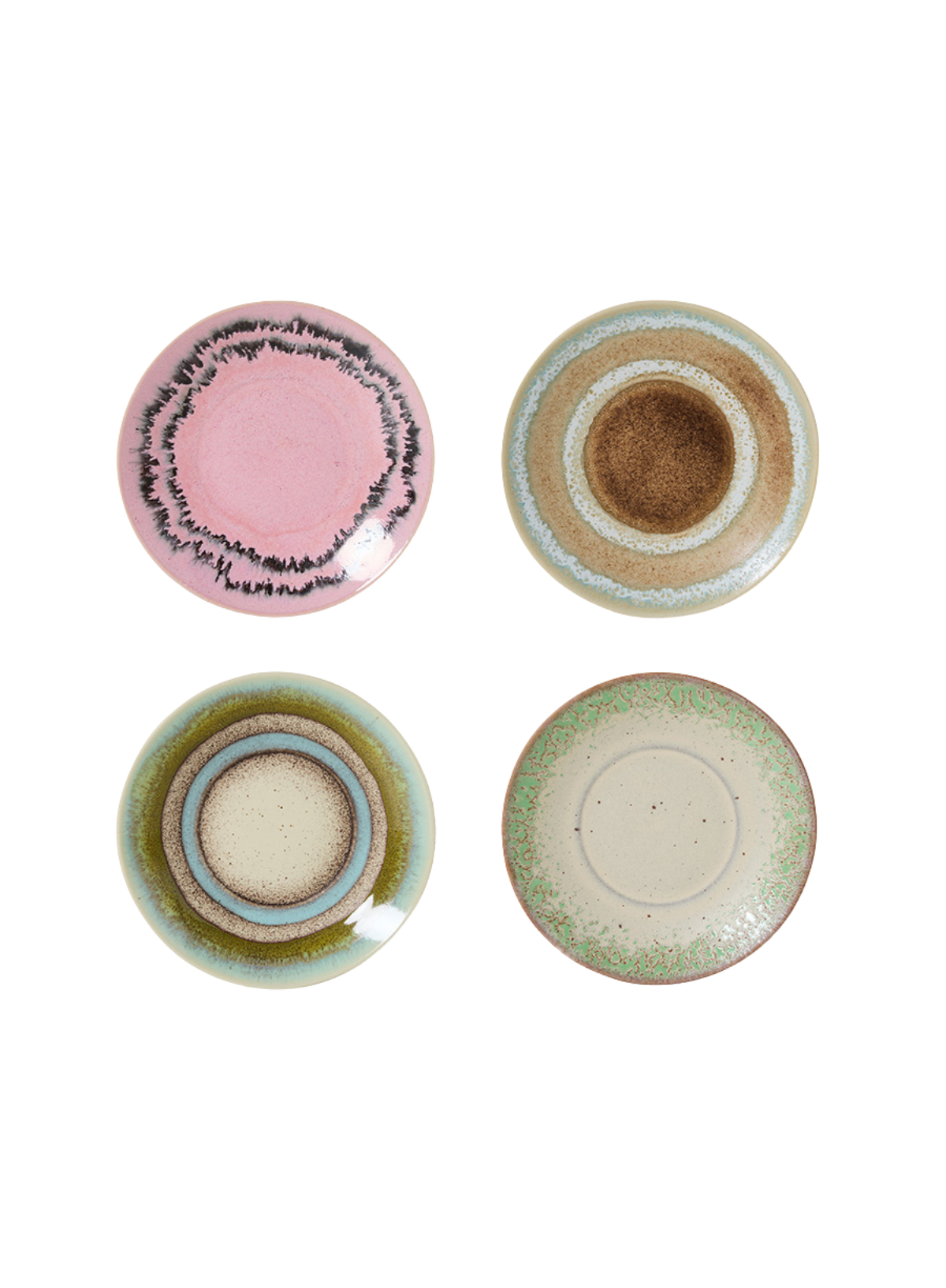 70s Ceramics Saucer in Skyline HK Living