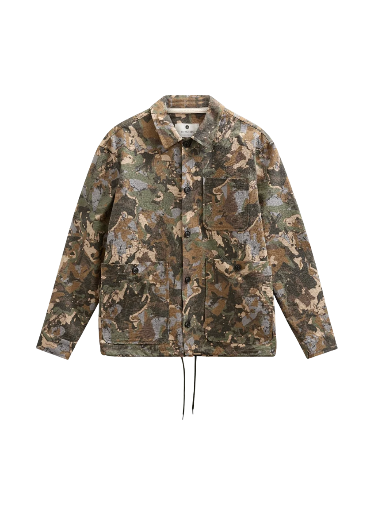 Anerkjendt Odin Camo Tec Overshirt in Forest Night