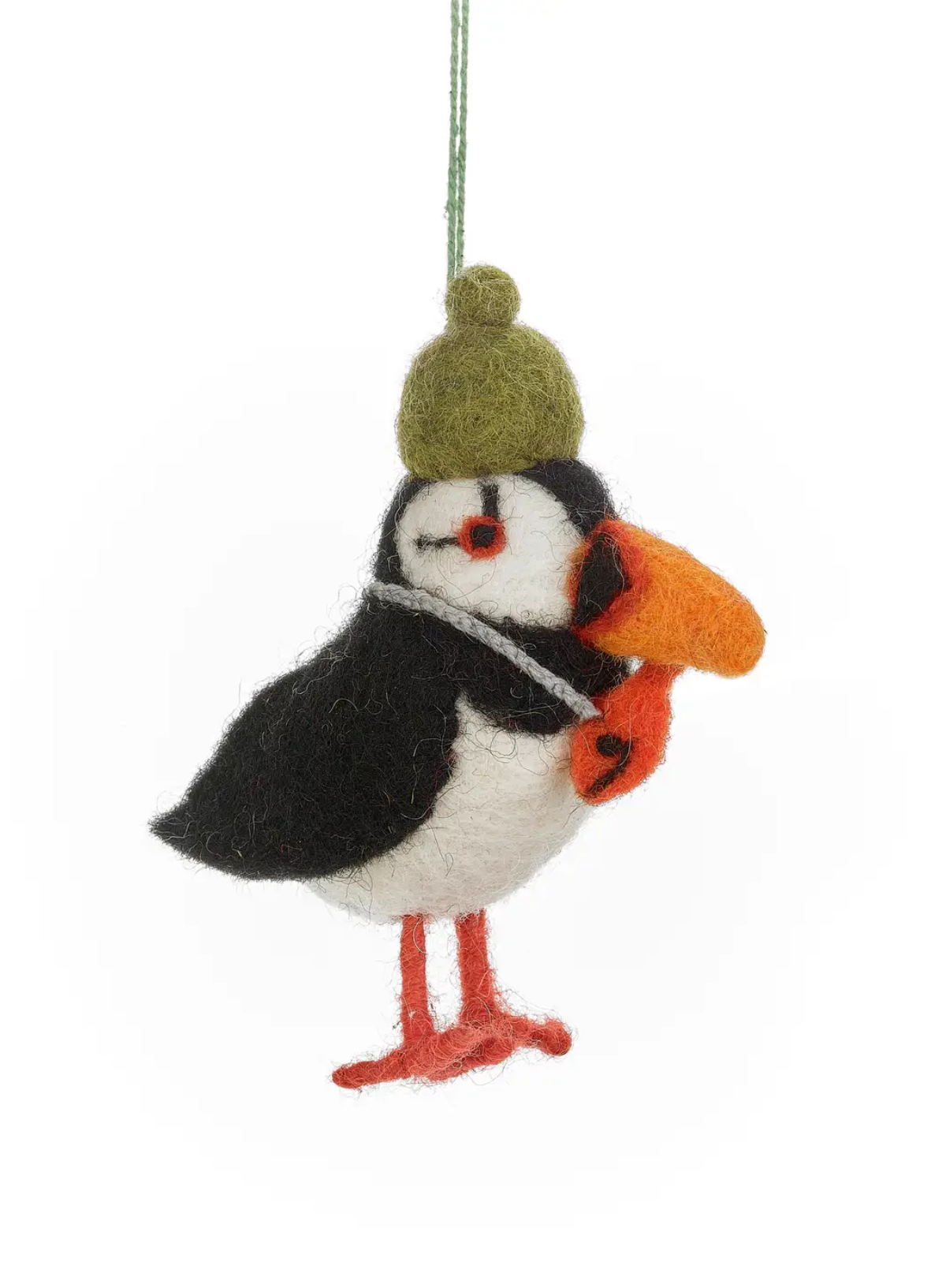 Felt So Good Paddy The Puffin Hanging Decoration