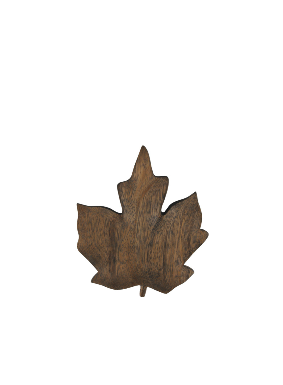 East of India Flat leaf bowl Maple