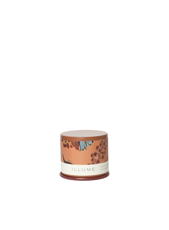 Terra Tabac Demi Vanity Tin Candle 20 Hours from Illume