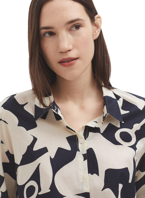 Lucky Charms Print Basic Shirt in Navy from Nice Things
