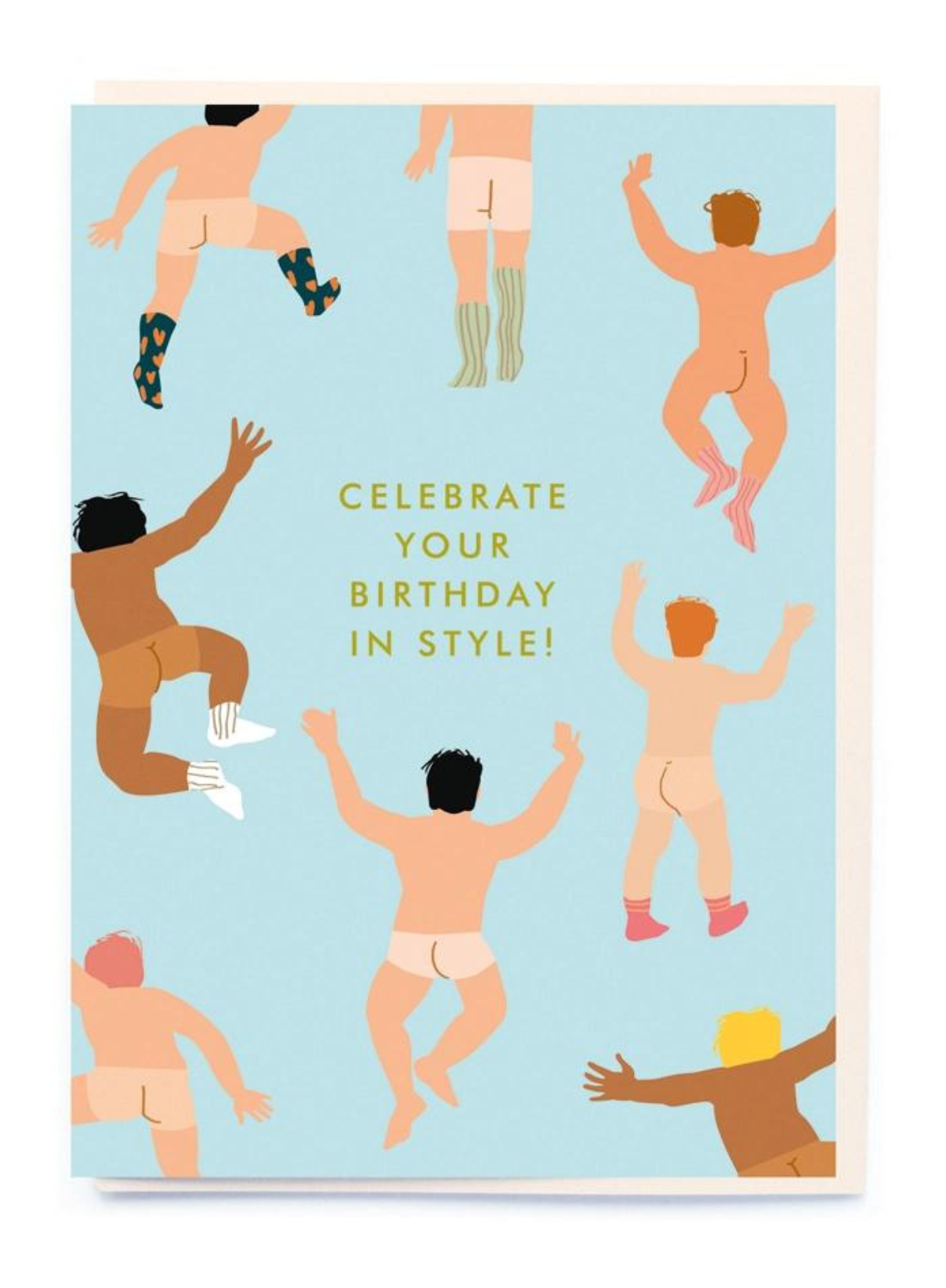 Nudie Guys Birthday Card from Noi