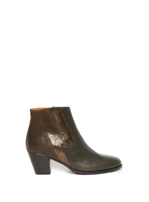 Mash Heeled Boots in Khaki from Esska
