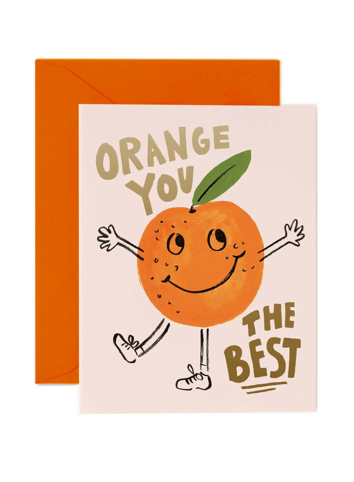 Orange You The Best Card from Rifle Paper Co.