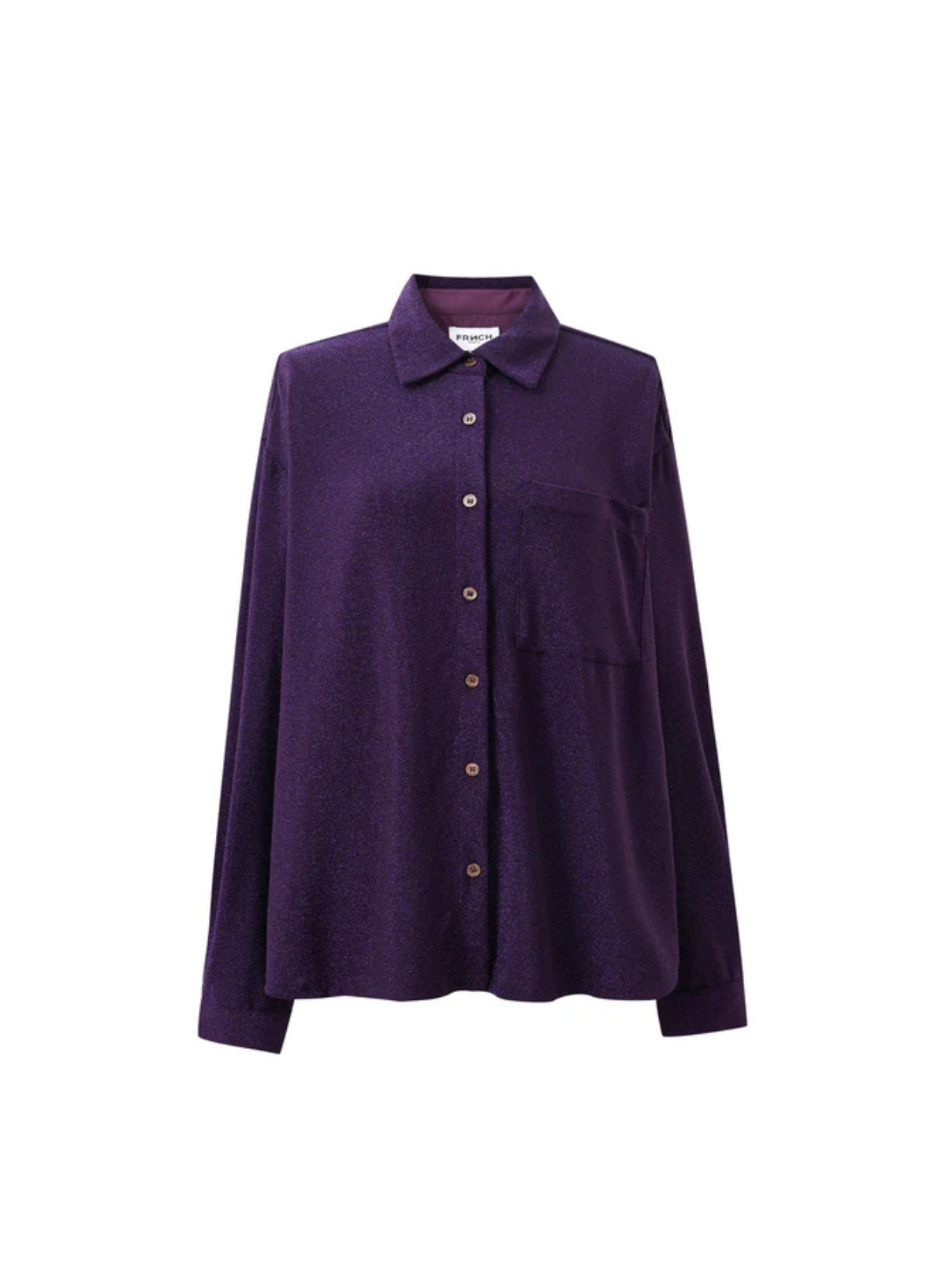 Carla Shirt in Violet Sparkle from FRNCH