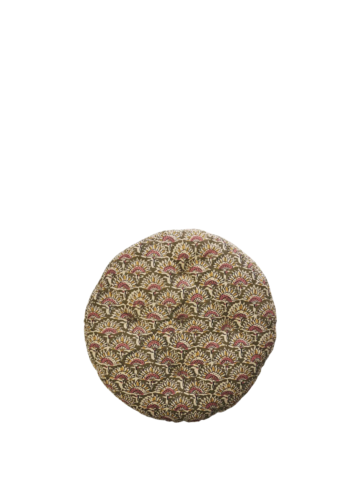 Oslo Round Cotton Chair Pad from Madam Stoltz