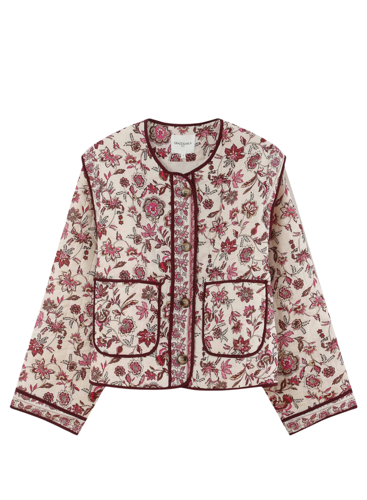 Grace & Mila Vahina Blouse in Fleur