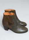 Mash Heeled Boots in Khaki from Esska