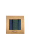 Rio Trio Electric Blue Sock Box from Sixton