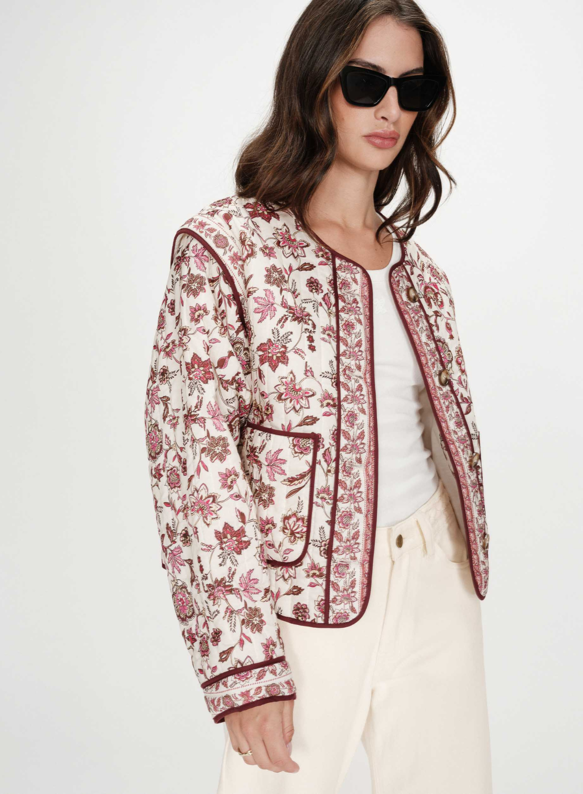 Grace & Mila Vahina Blouse in Fleur