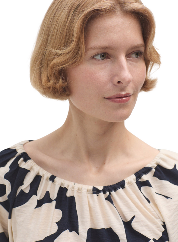Lucky Charms Print Blouse in Navy from Nice Things