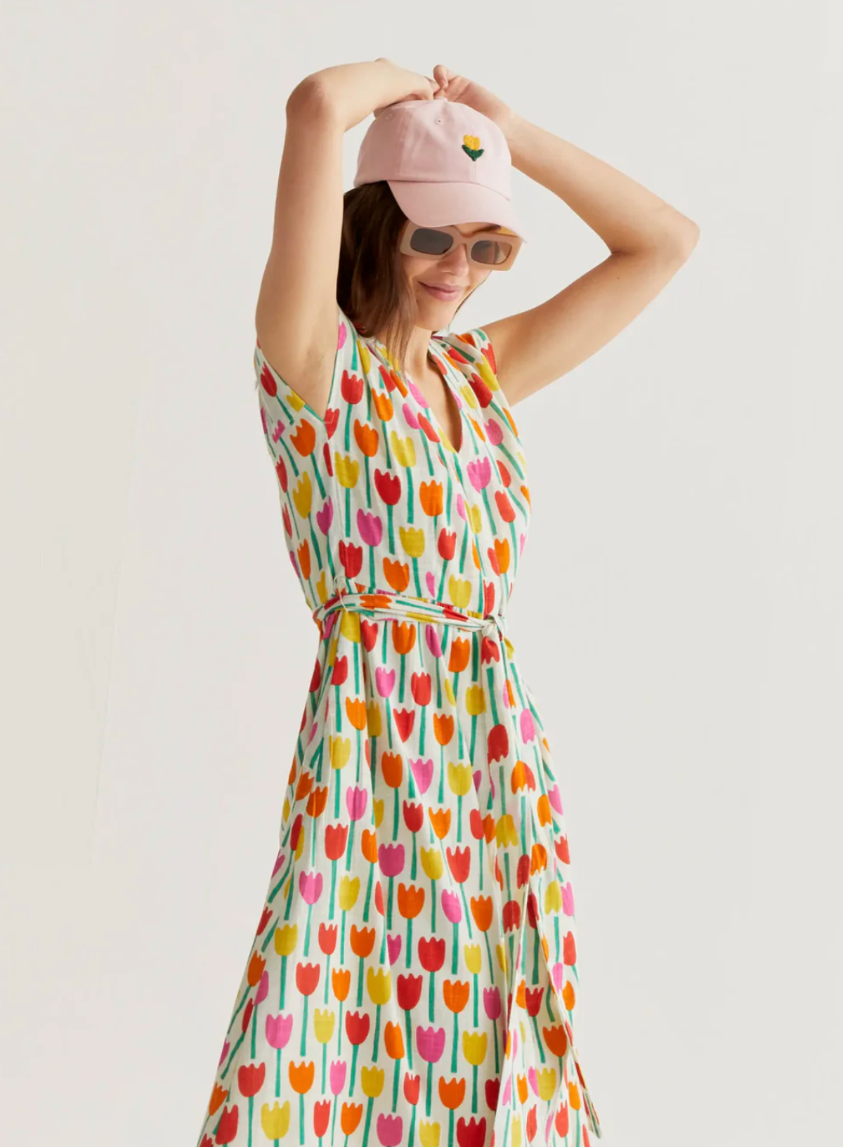 Compañia Fantastica Long Dress in Tulipa