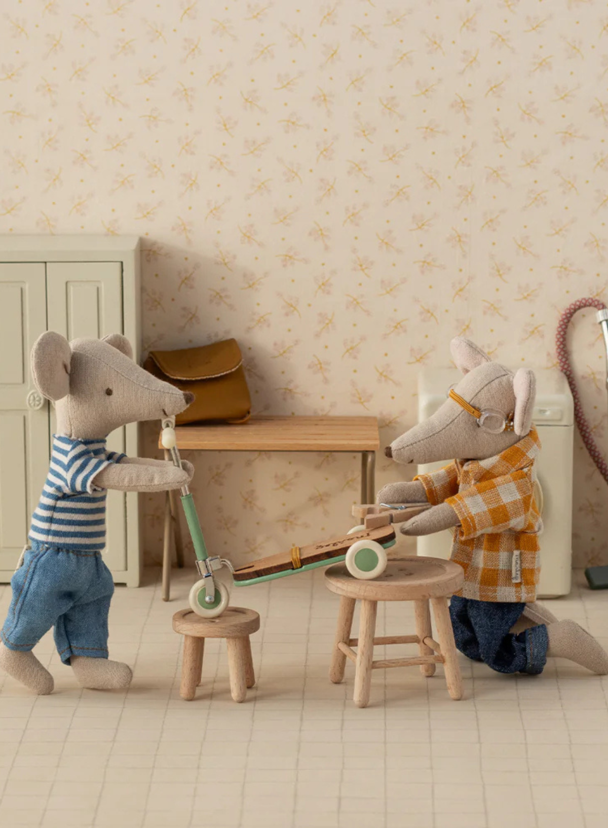 Maileg Scooter - Mint