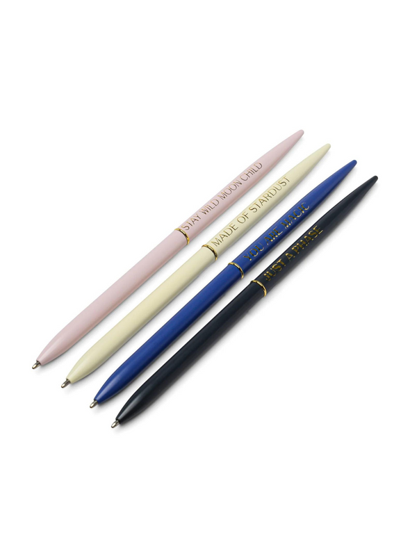 Twisty Slim Metal Pen Set Celestial from Designworks Ink