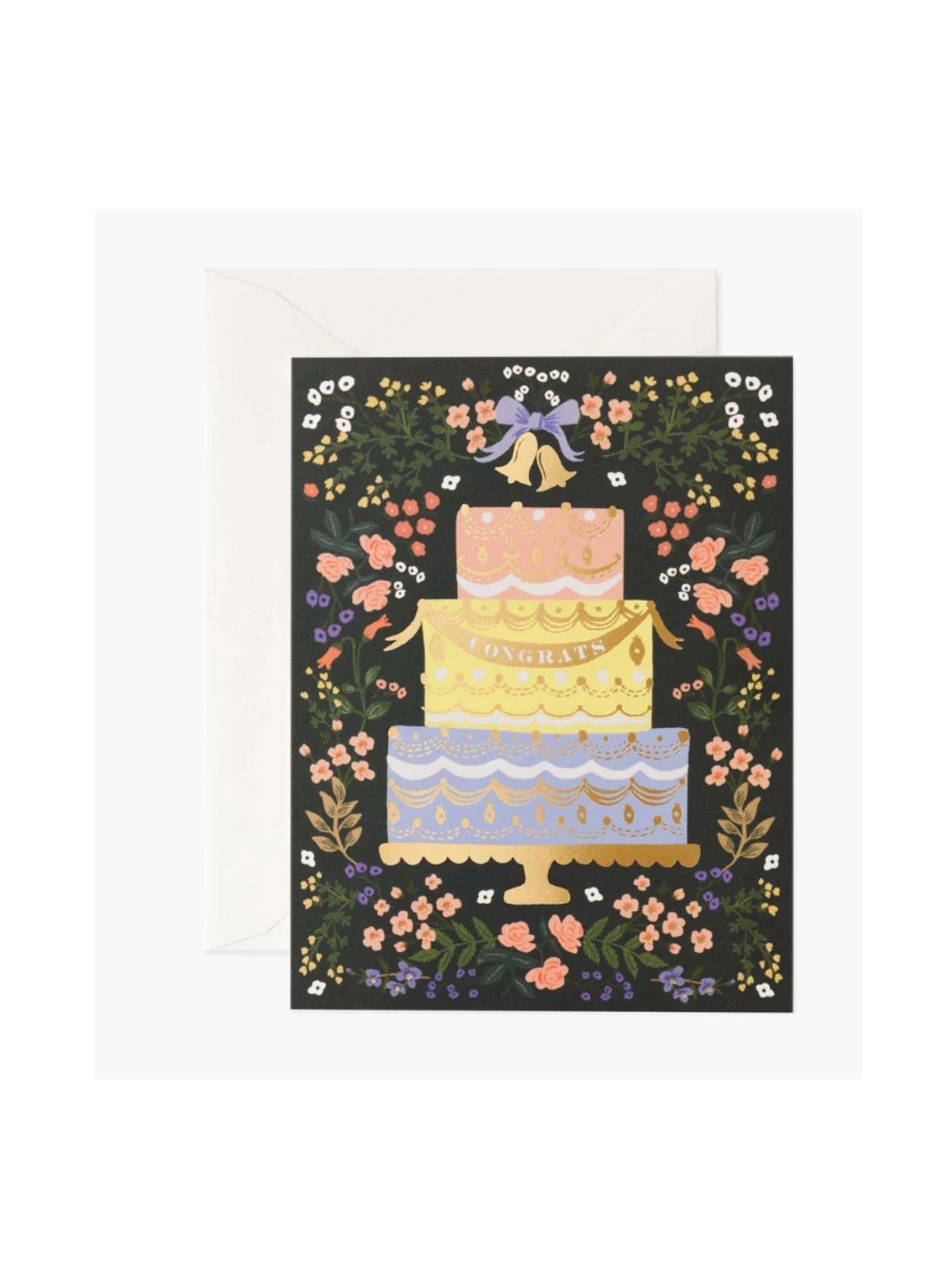 Woodland Wedding Cake Card from Rifle Paper Co.