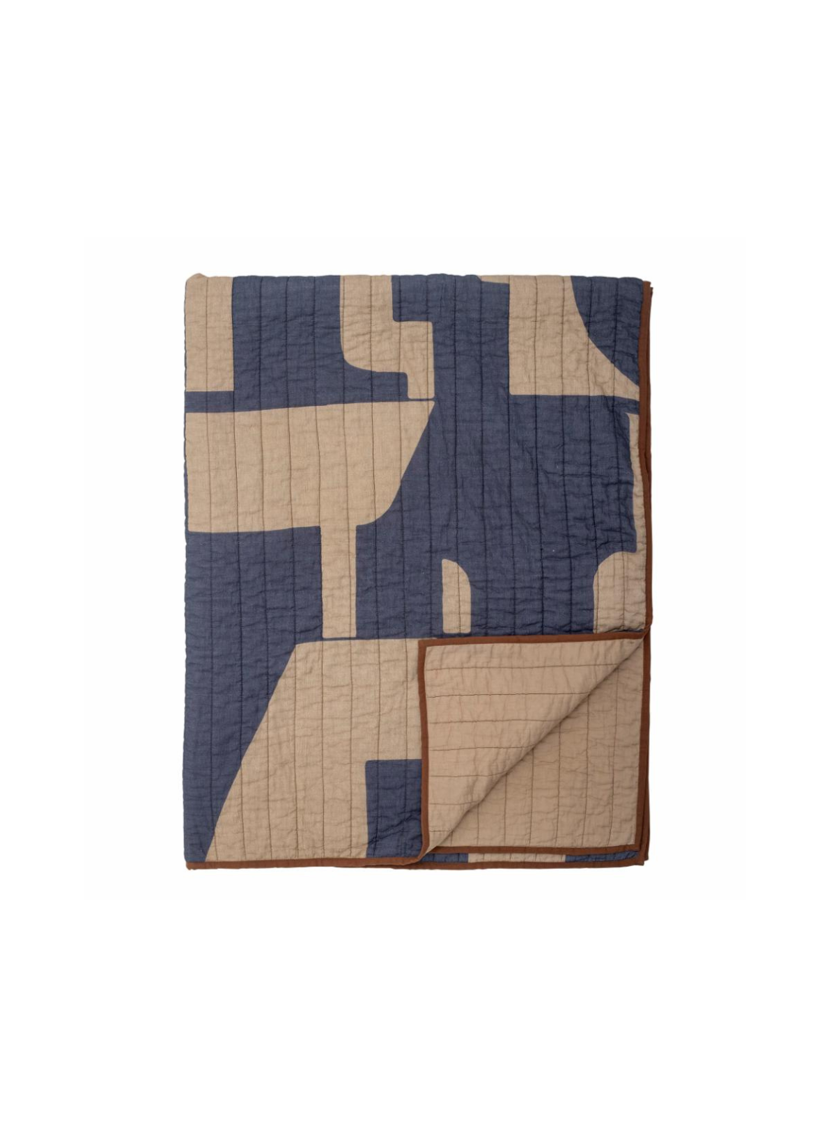 Roosi Blue Quilt 150/130cm from Bloomingville