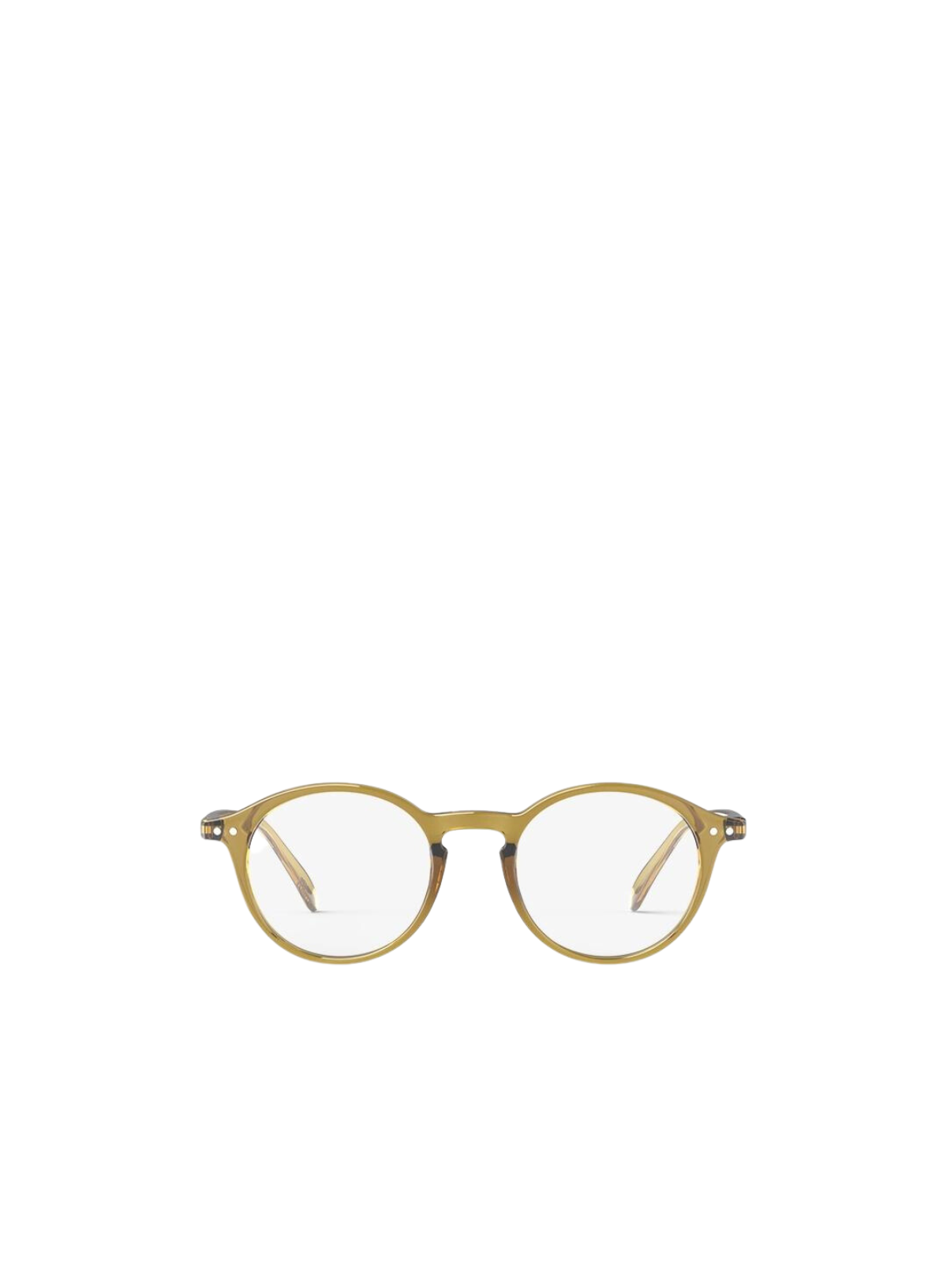 #D Reading Glasses in Golden Green from Izipizi