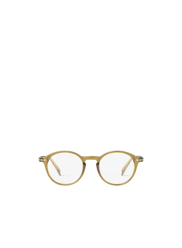 #D Reading Glasses in Golden Green from Izipizi