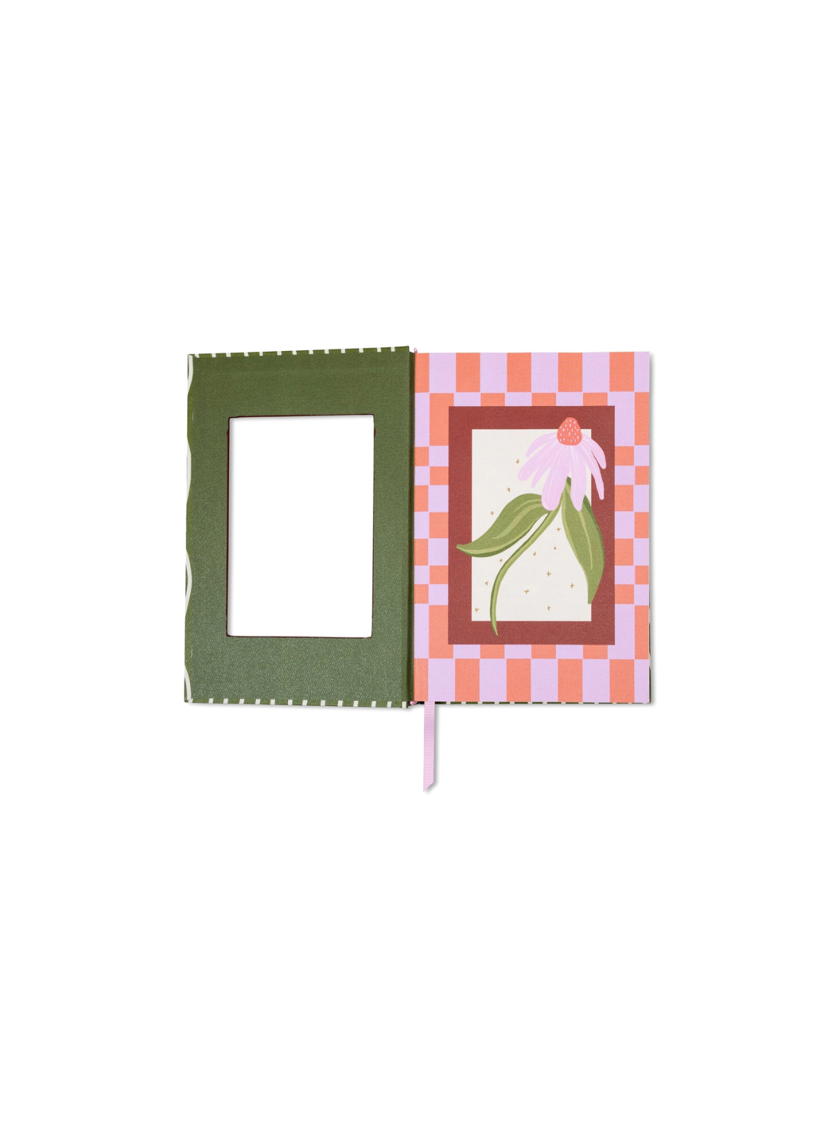 Designworks Ink Framed Floral Journal - Coneflower