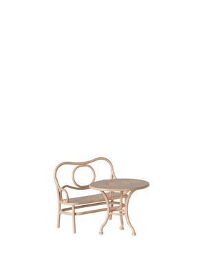 Cafe Set Big in Pale Pink from Maileg