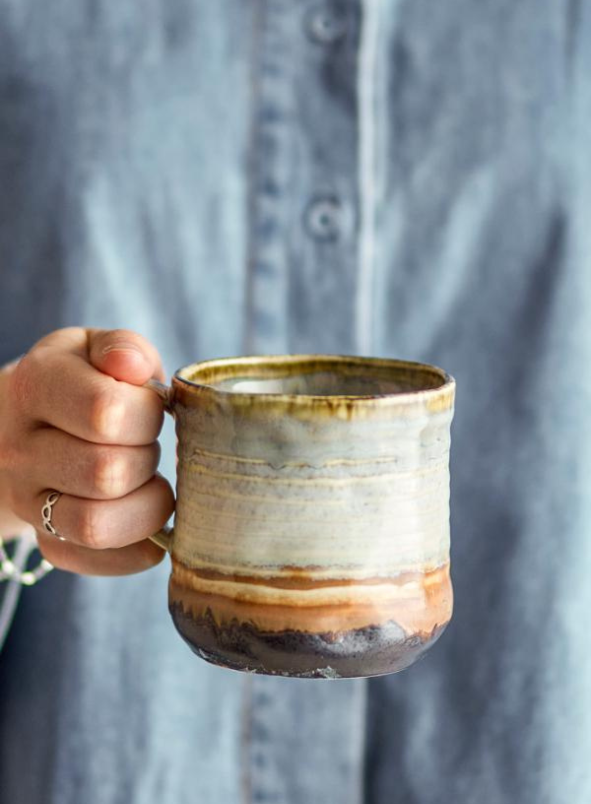 Bloomingville Brown Deana Mug