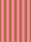 Toilet Bag in Stripes Grapefruit & Ginger from Kado Design
