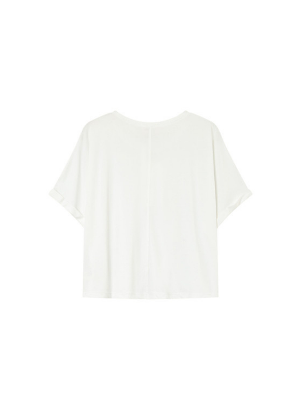 Parma T-Shirt in Ecru from Grace & Mila