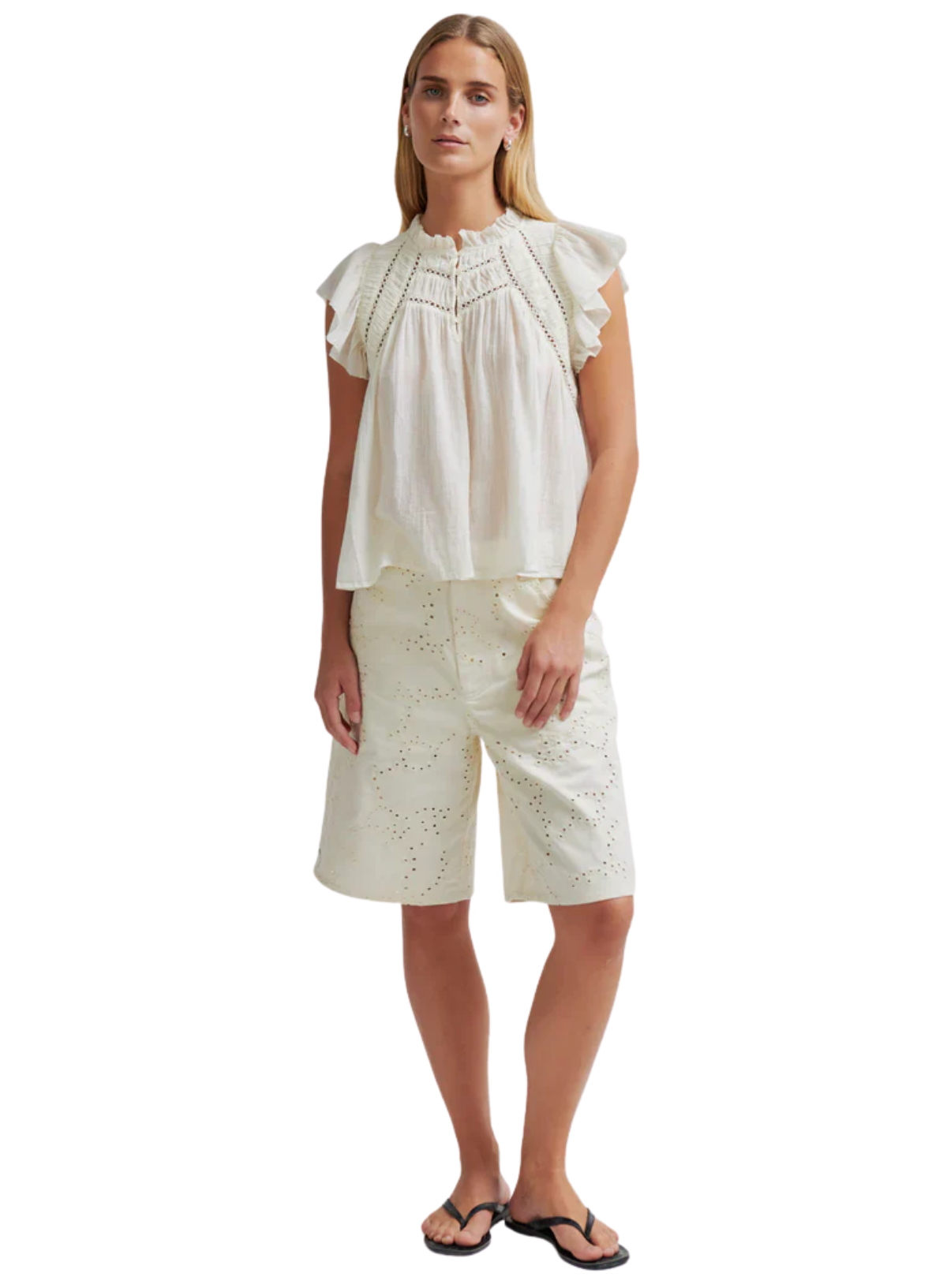 Second Female Gaya Top in Eggnog