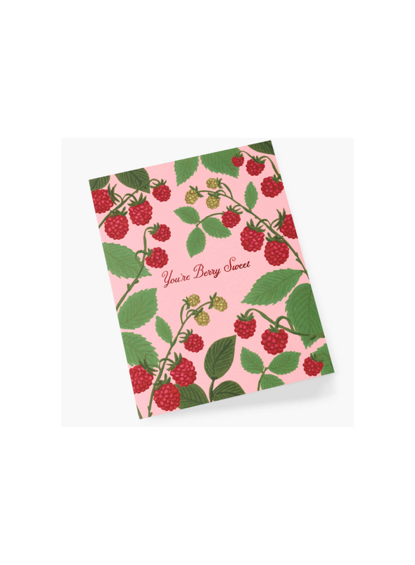 You're Berry Sweet Card from Rifle Paper Co.